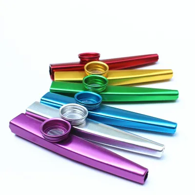 

TY Metal Kazoo For Beginner Flute Instrument Music Lovers Woodwind Instrument Simple Musical instrument accessories, Customized color