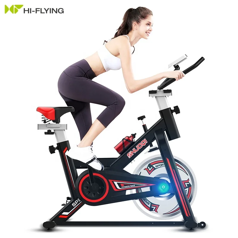

EU warehouse 15KG Fitness Equipment Home Exercise Bike rowing machine spinning bike exercise bike