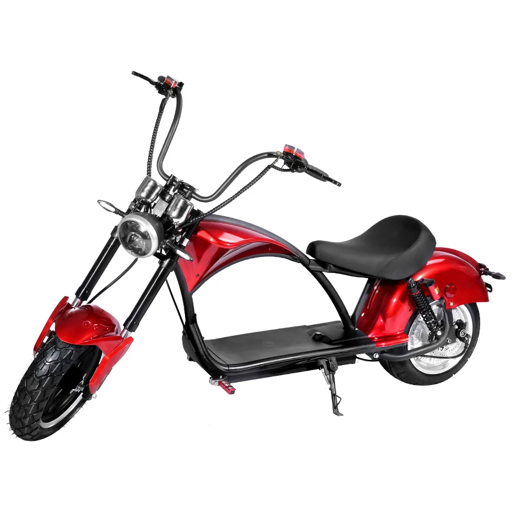 

New Released Harleys Scooter CITI Coco with EEC COC Approved Air Tire 2000W Citycoco 2020 Free Tax from Europe Warehouse