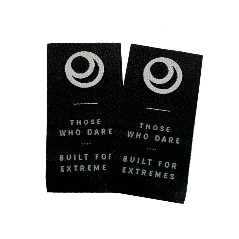 

Factory Price Custom Clothing Labels brand logo garment woven labels