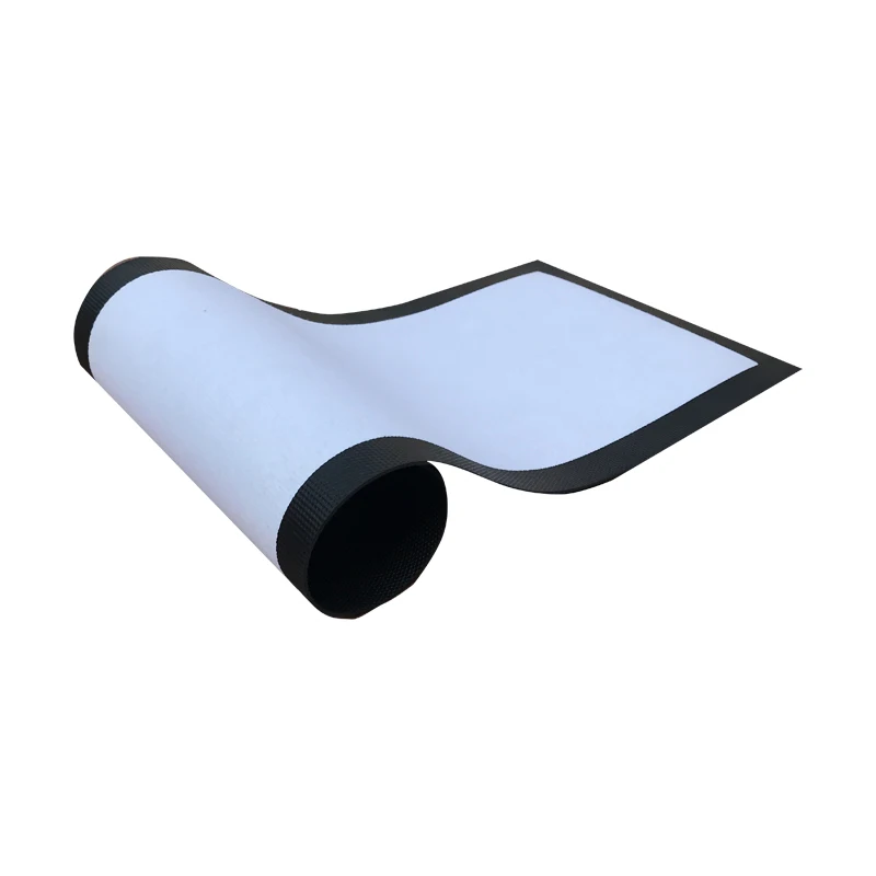 Low moq blank rubber door mat, non woven polyester sublimation door mat for custom printing