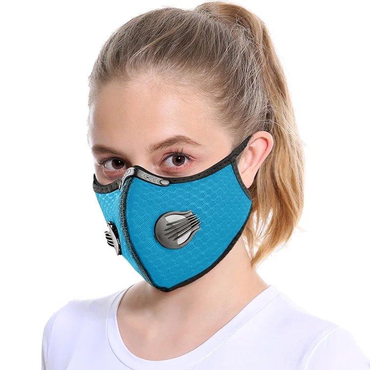 

Amazon High Quality Top Selling Sports Mask with Exhalation Adults Autumn Mesh Breathable