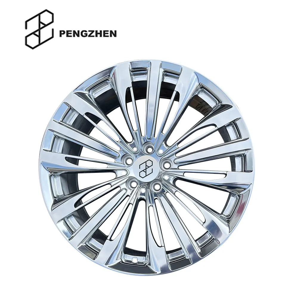 

Pengzhen High Quality19 Inch Water Polishing Wheels Five Spoke 5x112 8.5j 9.5j Alloy Car Forged Wheels Rims For BMW