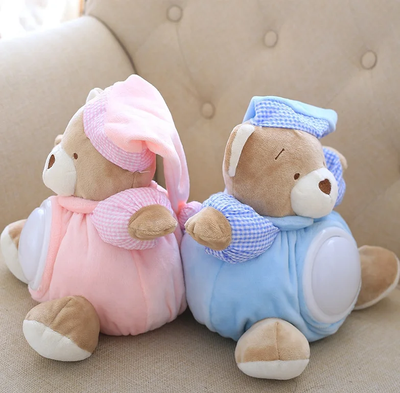 Cute Teddy Bear Musical Light Plush 