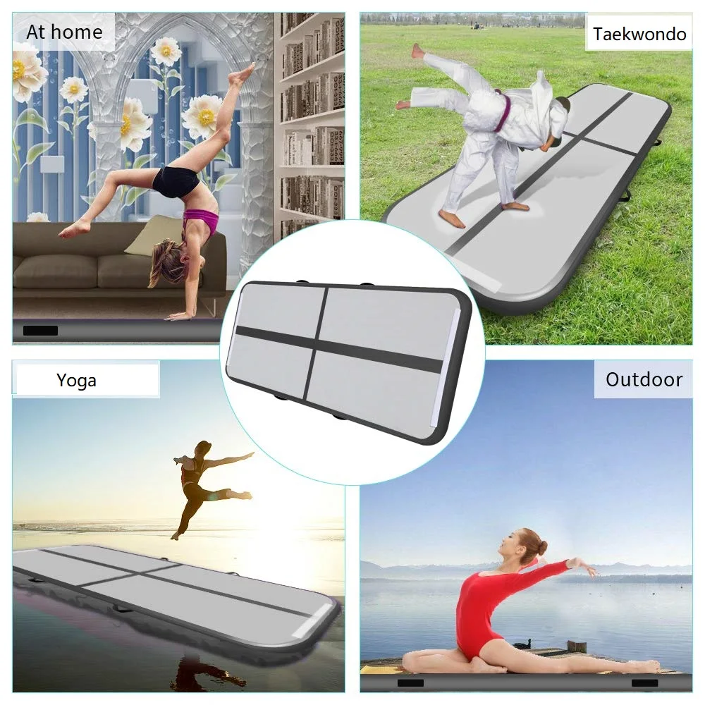 Cheap 5m Dwf Aufblasbare Gymnastics Tumbling Airtrack Air Track Matte