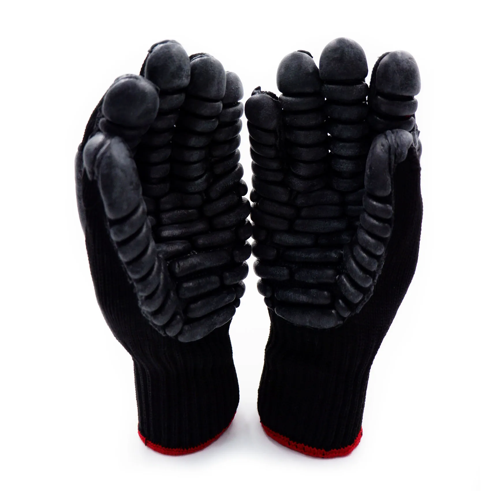 
Ideal choice of hand seismic protection unique block latex pad anti-vibration architectural engineering safety gloves 