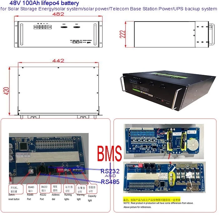 48v 리튬 이온 배터리 5kwh 7kwh 10kwh 48v 50ah 100ah 150ah 200ah Lifepo4 리튬 배터리 ...