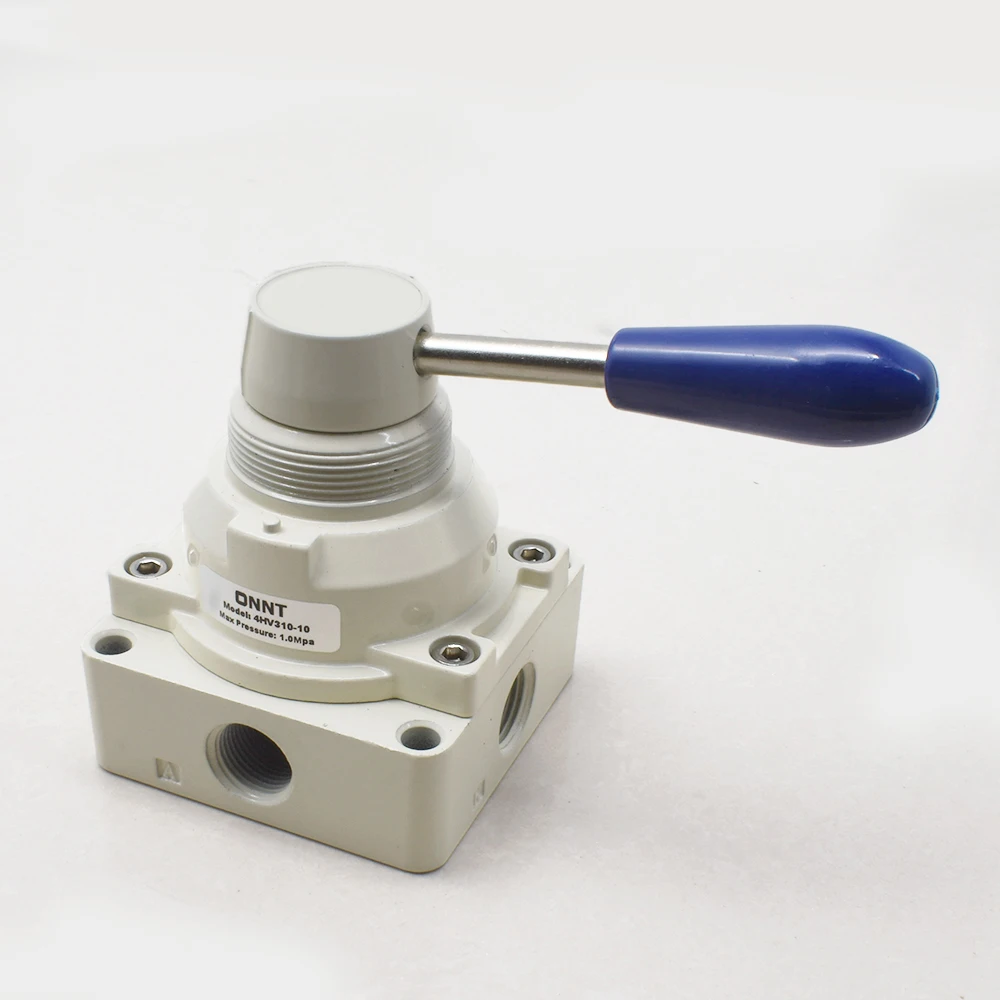 4/2 Way 4HV210-08 4HV310-10 4HV410-15 BSP 1/4 3/8 1/2 Direct Acting Pneumatic Hand Lever Switching Manual Control Valve