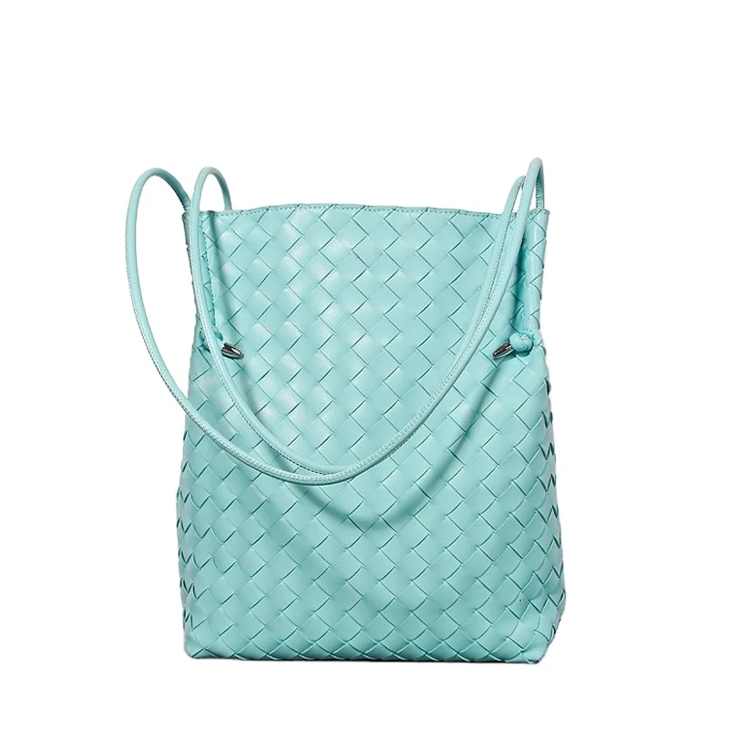 

2021 New Arrival Large Capacity women hand bags Women Handbags Lady Woven Tote Bag Purses and Handbags Set