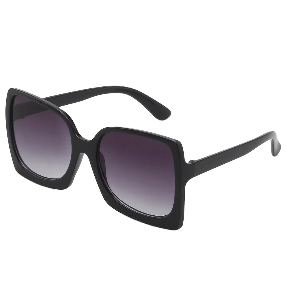 

RENNES [RTS] Wholesale PC large frame fashion bat sun glasses custom logo men and women Oversized Square sunglasses, Choose