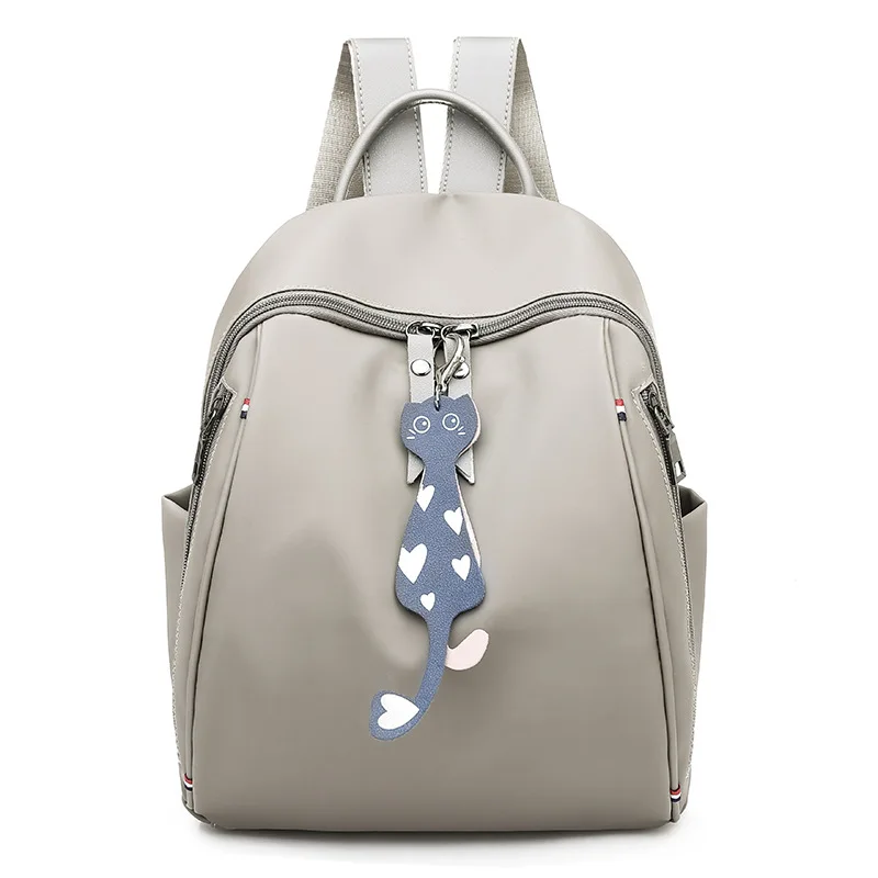 

Wholesale new Korean version fashionable cute lady Oxford cloth backpack, As the picture show