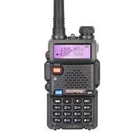 

New Portable Radio Uhf vhf dual band baofeng uv5r 128 channel radio walkie talkie BFUV5R