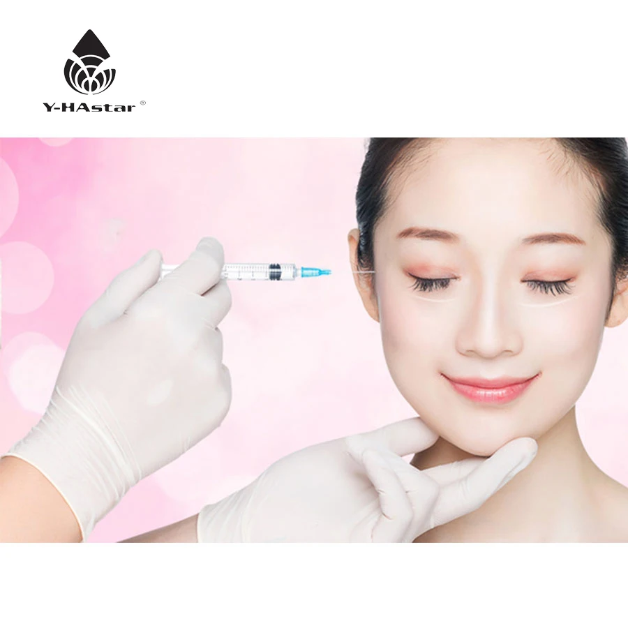 

hyaluronic acid dermal filler for facial reshaping of nose and lip 5ml, Transparent