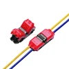 Non-Stripped Piercing Wire Connector IDC Electrical Interconnect System without Stripping Twisting nor Tapping Cable Connector