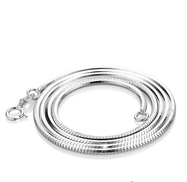 

Wholesale 925 Sterling Silver Italian Snake Chain For Necklace