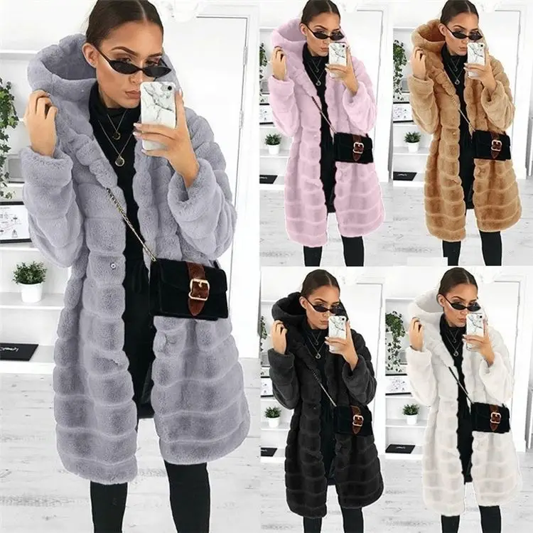 

QY5-winter coat for women fashion long fur coat women jackets and coats 2020