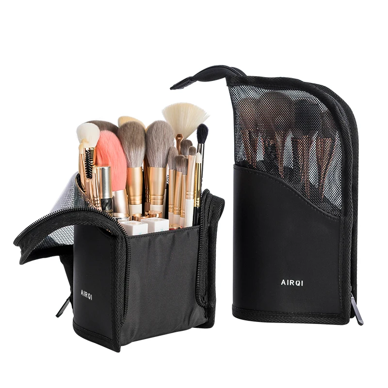 

Waterproof Travel Makeup Brush Bag Portable Cosmetic Brush Holder Case Organizer Bag Brush Waterproof Travel Case, Customized
