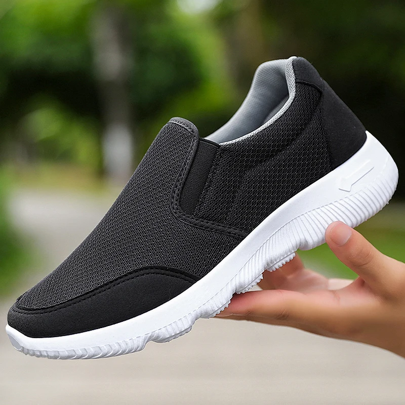 

Long Time Standing Work Walking Nursing Arch Design Easy Slip-On Comfortable And Breathable men Shoes