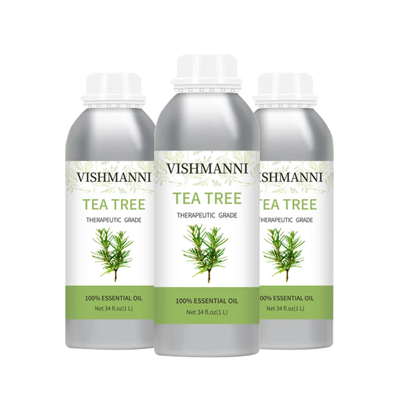 

Australia Large Capacity 1KG Aluminum Canned Tea Tree Essential Oil For Anti Acne,Pore Minimizing