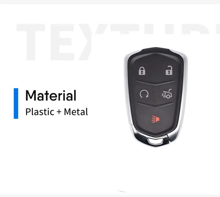 Original Car Smart Key With 4+1 Button Ask315mhz 46 Chip For 2015 Ats
