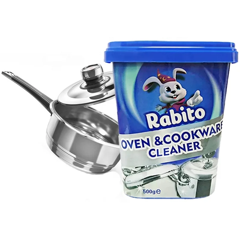 

Household Cleaning Paste Stainless steel Cleaning Paste Multi-Surface Natural Multi-Purpose Cleaner Oven Cookware Polish Cleaner
