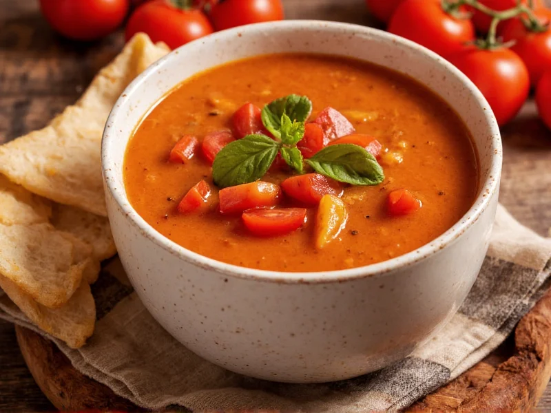 Fresh Tomato Soup Recipe: Simple & Delicious