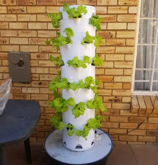 Attractive Vertical Farming Aeroponic Tower For Garden Strawberry Growing Provided 1 Year Online