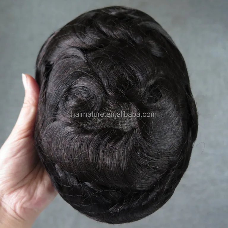 High Quality Hairpiece Toupee Wig For Men 100 Human Hollywood Design