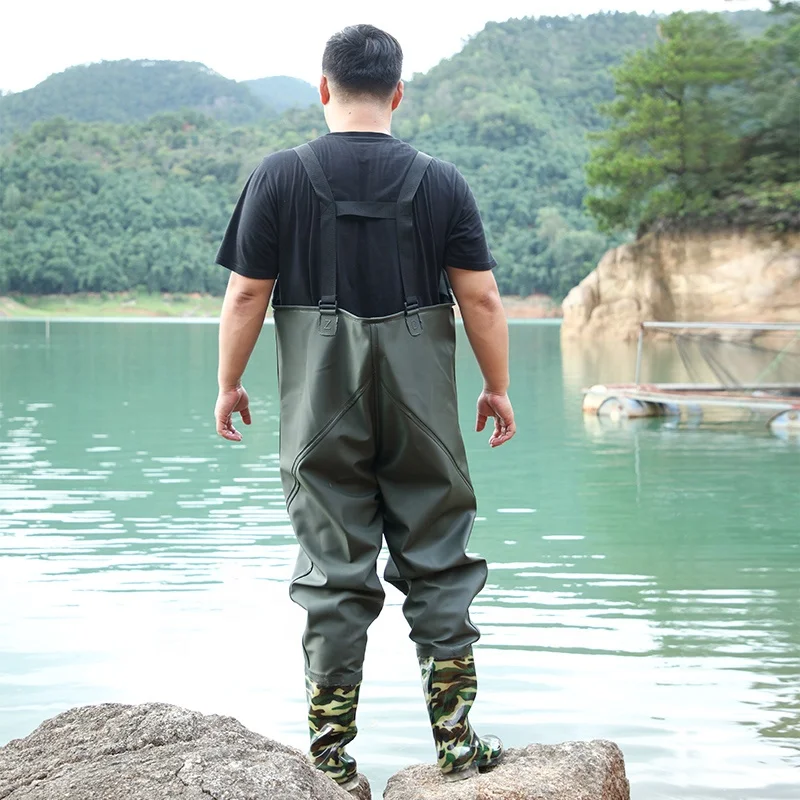 
Fly Breathable Waterproof Hip Neoprene Suit Jackets Chest 100% Boots And Hunting Fishing+Waders 