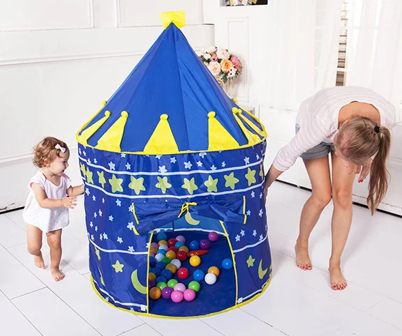 
2020 Children Girls Boys Canopy Toddler Kids Princess Castle Toy House Play Tent 