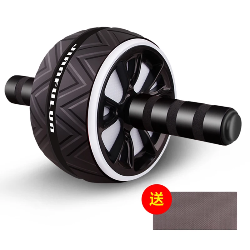 

home gym fitness New design ab wheel roller abdominal wheel exercise set with Knee pad, Red/green/white/yellow