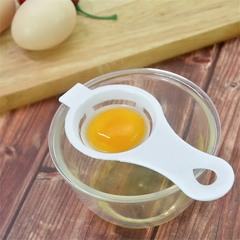 

Egg Yolk White Separator Divider Extractor Filter Strainer Tool Kitchen Gadget Cooking Dining Sieve