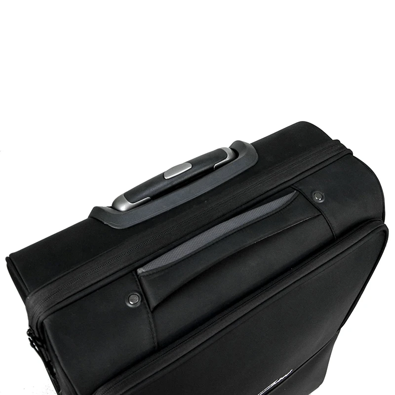 
Good price Factory wholesale personalized 3pc 20 24 28 inch Fabric travel trolley nylon luggage set with 4 wheels 