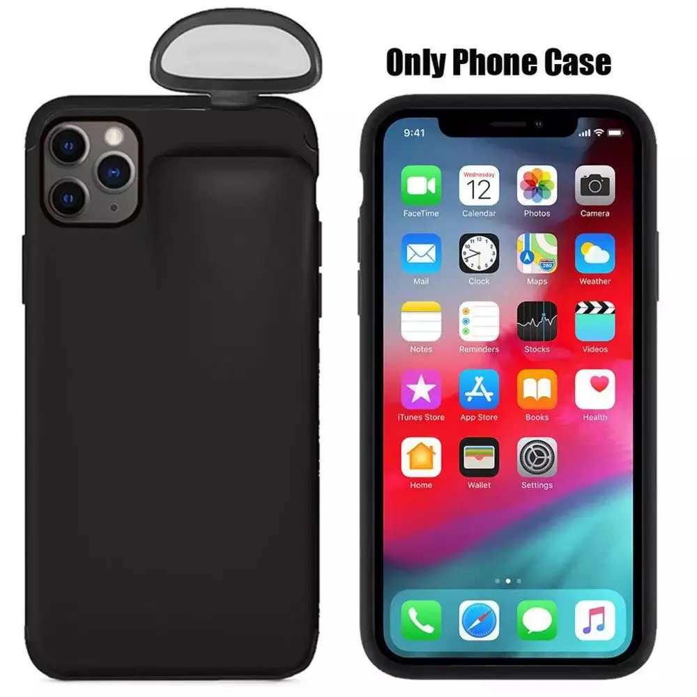 2 in 1 portable storage for iphone 11 case witch airpods case,for i phone air pod case