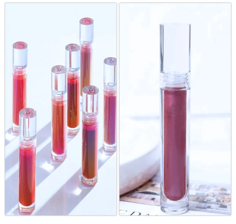 

Lip gloss slices fruit gloss base glossy vegan wholsale lip gloss 2021