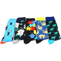 

Newest designs crew fashion socks men cotton socks custom funny men socks