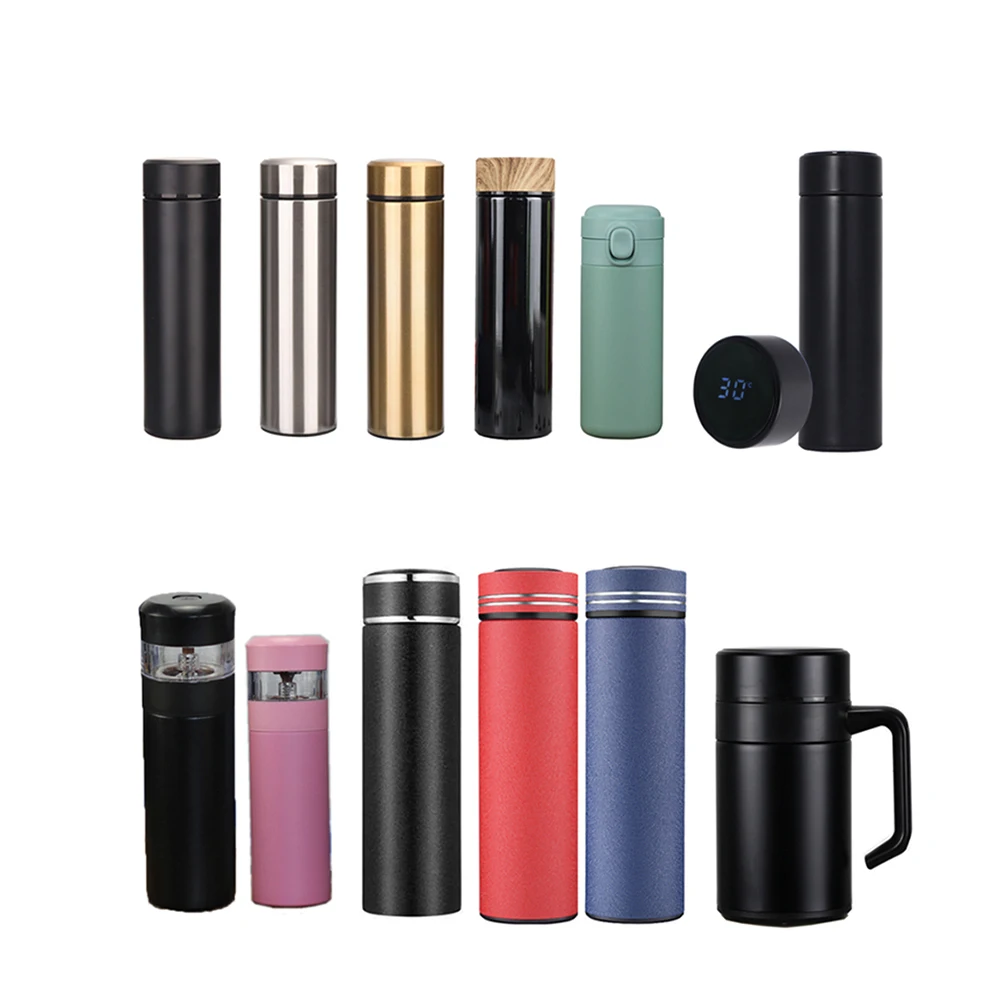 

Dropshipping Agent Stainless Steel Vacuum Bottles Products Dropship Thermos with LOGO, White,blue,black, red,gold,pink