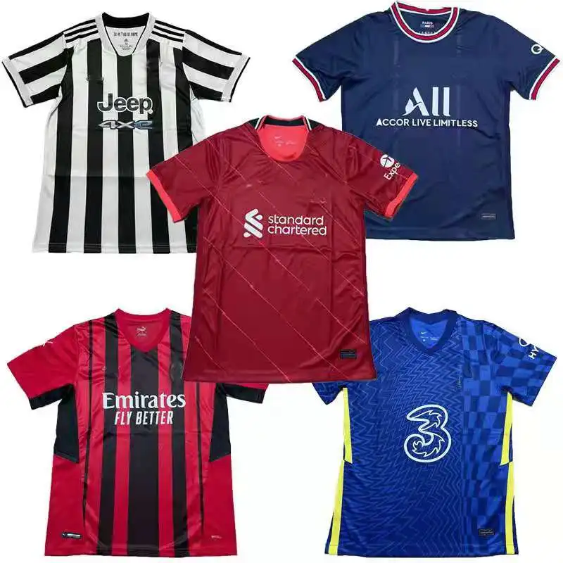 

21-22 new season adult football uniform top quality men and women competition training custom ball uniform No. 10 Messi jersey