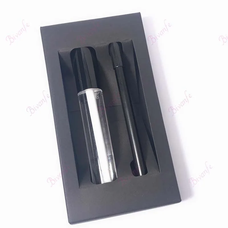 

custom 2 in one lip gloss and lip liner pencil set private label