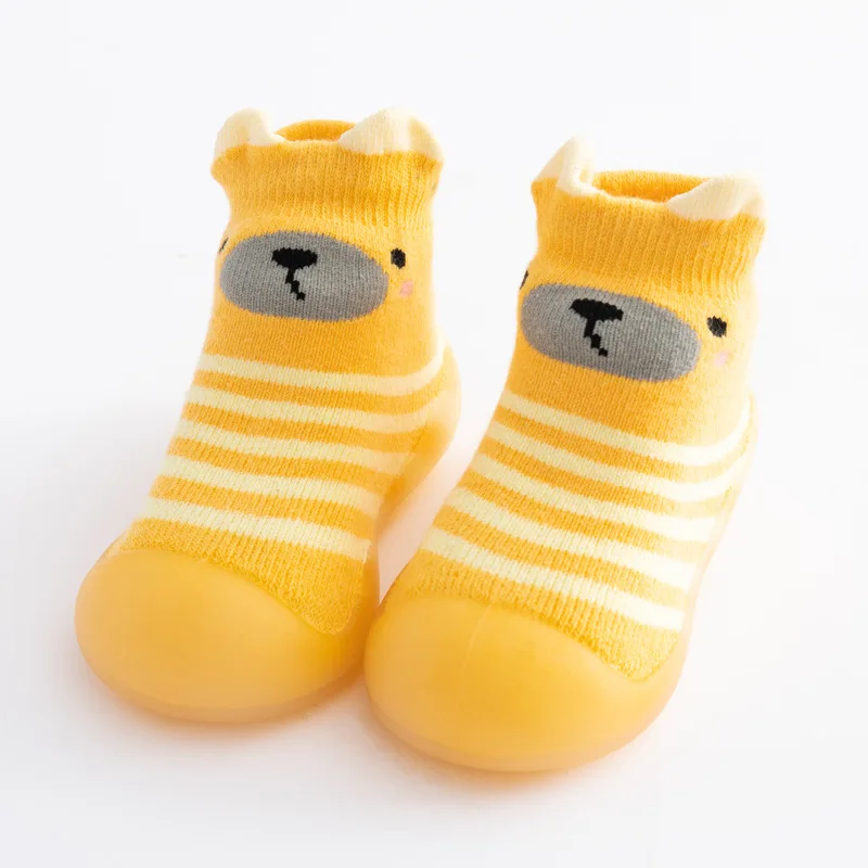 

Cute Cartoon Warm Baby Toddler Shoes Children Socks Shoes Footwear One