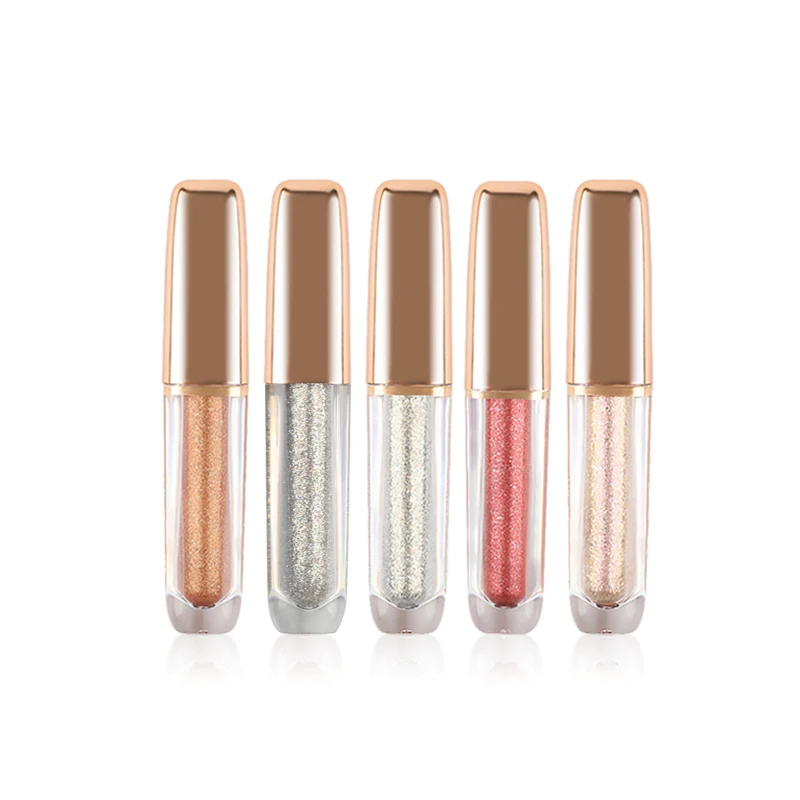 

Glitter Waterproof custom logo Makeup Eye Shadow Long Lasting Shimmer Liquid Eyeshadow private label