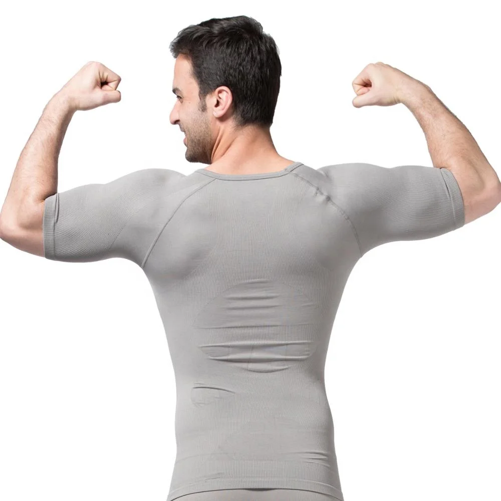 
T049 Seamless V-Neck Posture Correction Compression Slim Fit Tummy Control Body Shaping 