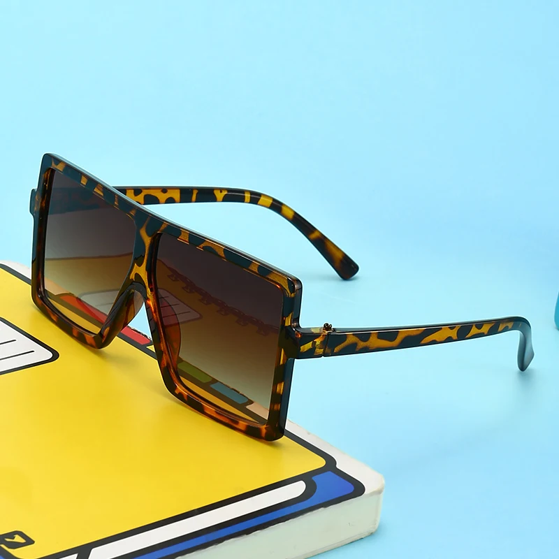 

childrens hot selling fashionable large rectangle frames eye glasses, 9 colors