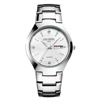 

BELUSHI 529 Steel Band Watch Dual Calendar Wristwatches Luminous Blu-ray Waterproof Batch For Couples