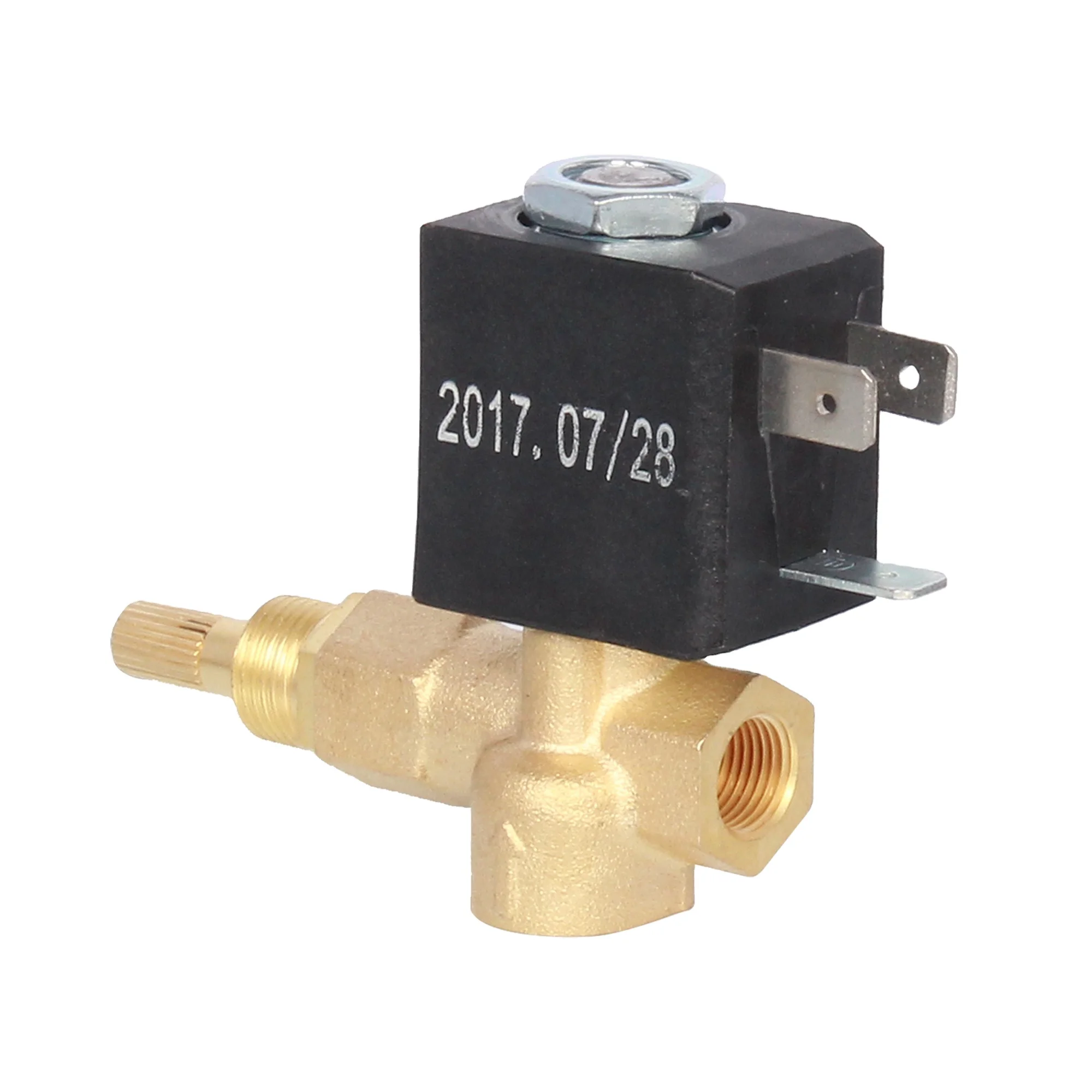 Yongchuang 5531series CEME similar12v ipg gas flowrate adjustable brass miniature solenoid valve