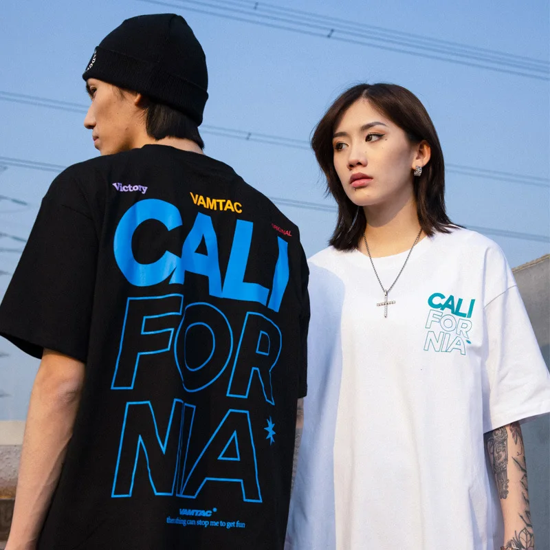 

Wholesale Round Neck T-Shirt Bulk Shirts Designer Tshirts Street style white t shirt oversize t shirt, Custom