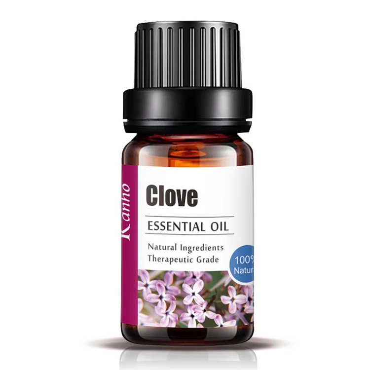 

2020 Wholesale Top Grade 10ml Clove Aromatherapy Essential Oil OEM Manufacturer Sale Massage Essential Oil