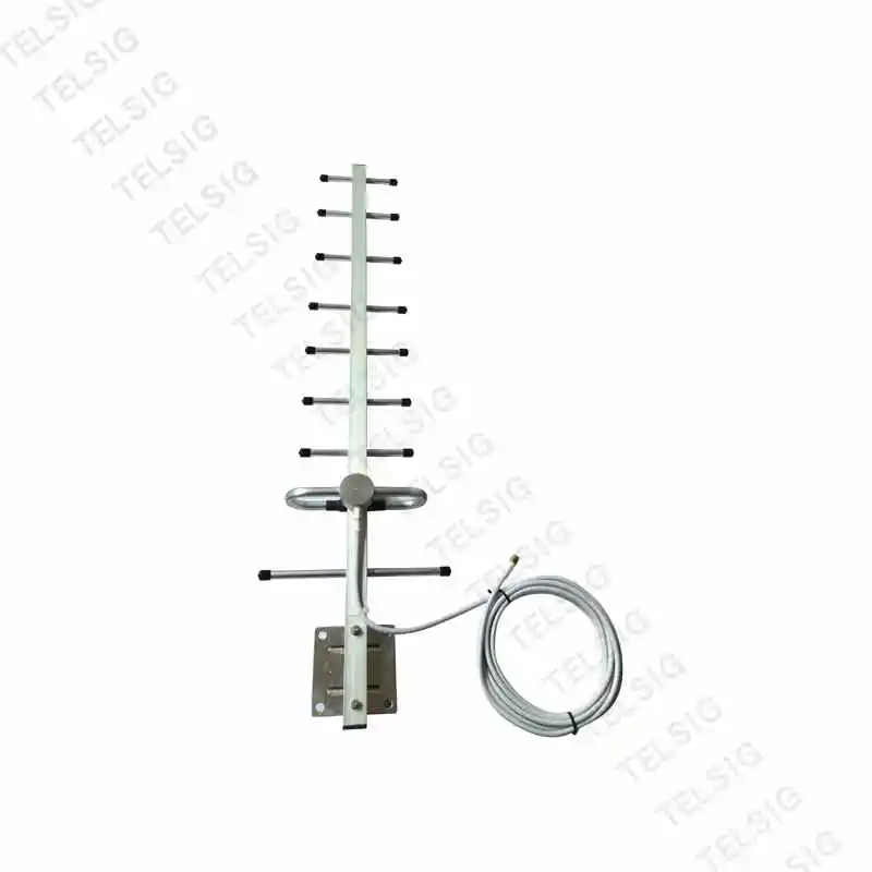 
High Gain Wireless Outdoor GSM 2G 3G 4G LTED 9 Unit Yagi Antenna 