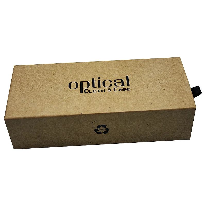 

In Stock Recycled Glasses Case Custom Sunglasses Packaging Case Eyewear Packing Paper Box, Customized color