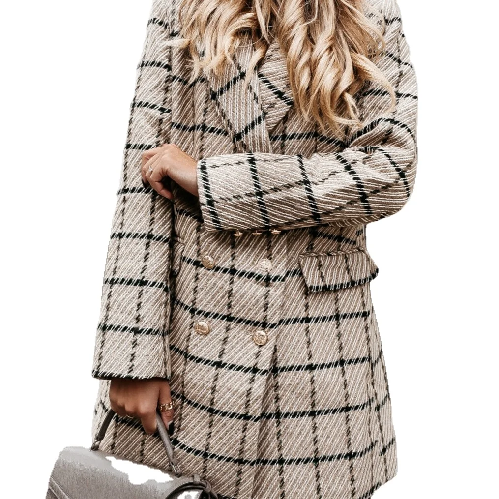 

Medium Length Printing Women Jacket And Coat Lady Fashion Clothing women's coats